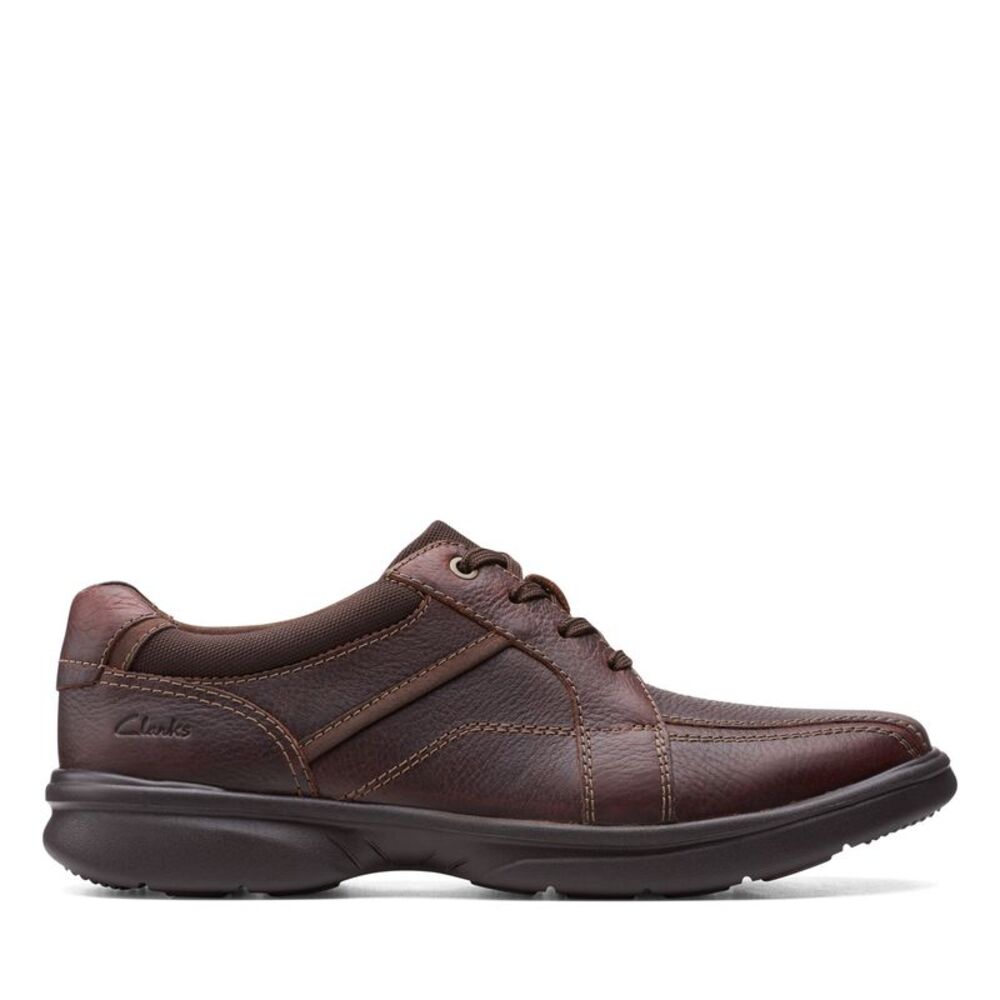 Clarks Mens Bradley Walk Brown Shoes (NWT)